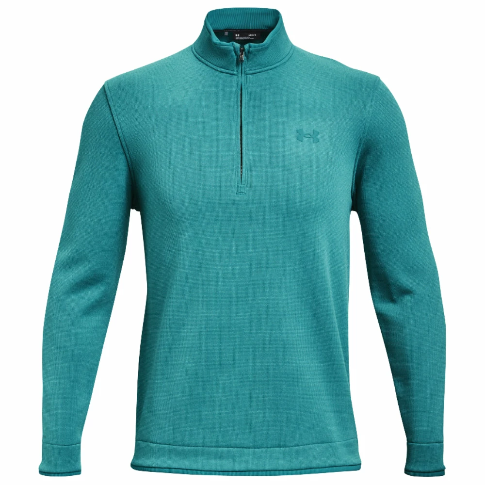Under Armour 1/2-Zip Fleece Golf Sweater 1359971 1 Under Armour 1/2-Zip Fleece Golf Sweater 1359971