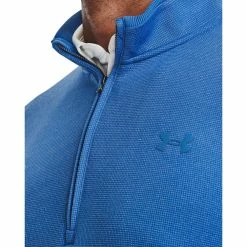 Under Armour 1/2-Zip Fleece Golf Sweater 1359971 -golf gloves Shop 1359971 474 COLLAR