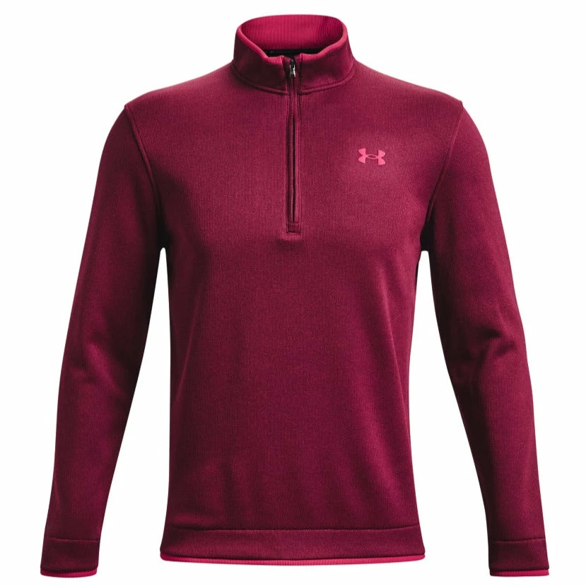 Under Armour 1/2-Zip Fleece Golf Sweater 1359971 1 Under Armour 1/2-Zip Fleece Golf Sweater 1359971