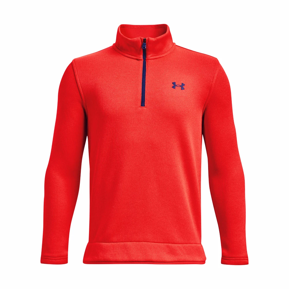 Junior Under Armour 1/2-Zip Sweater Golf Fleece 1360086 1 Junior Under Armour 1/2-Zip Sweater Golf Fleece 1360086
