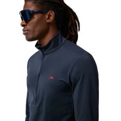 J.Lindeberg Luke 1/2-Zip Golf Mid Layer AMJS06731 -golf gloves Shop AMJS06731 6855 006 Web 150dpi PhotoRoom