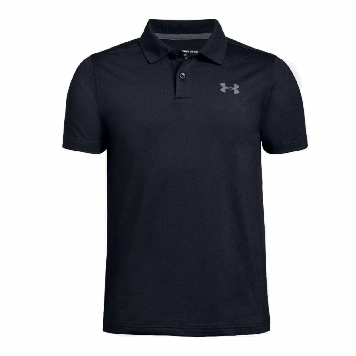 Under Armour Junior Performance Textured Golf Polo 2.0 1342083 1 Under Armour Junior Performance Textured Golf Polo 2.0 1342083