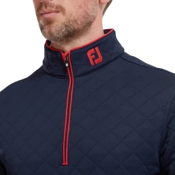 Footjoy Diamond Quilted Chill Out Golf Pullover 88452 -golf gloves Shop FJ 88452 05
