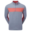 FootJoy Engineered Chest Stripe Chill-Out Golf Pullover 88427