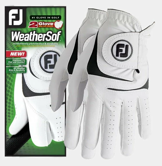 Footjoy WeatherSof Golf Glove | 2 Pack 66253 1 Footjoy WeatherSof Golf Glove | 2 Pack 66253