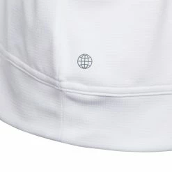 Adidas Junior Golf Pullover Parka HA7930 -golf gloves Shop HA7930 5 APPAREL Photography DetailView2 white