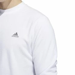 Adidas Core Crew Neck Golf Pullover HF9133 8 Adidas Core Crew Neck Golf Pullover HF9133 -golf gloves Shop HF9133 7 APPAREL OnModel DetailView1 white