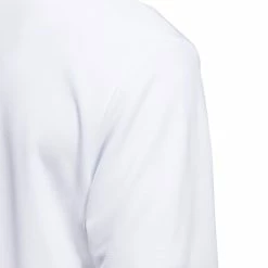 Adidas UPF Lightweight 1/4 Zip Golf Pullover HM8263 -golf gloves Shop HM8263 8 APPAREL OnModel DetailView2 white