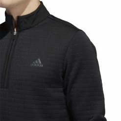Adidas DWR LC 1/4-Zip Golf Pullover HM8280 -golf gloves Shop HM8280 7 APPAREL OnModel DetailView1 white