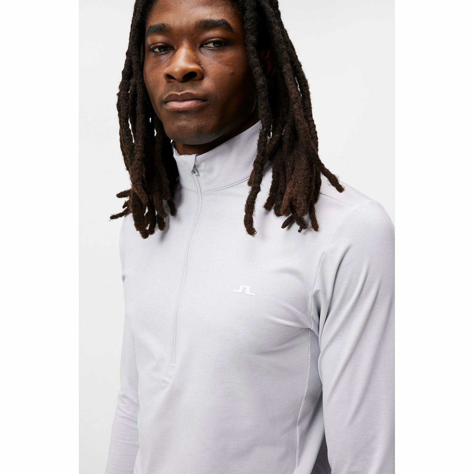 J.Lindeberg J. Lindeberg Luke Half Zip Mid Layer AMJS07969 2 J.Lindeberg J. Lindeberg Luke Half Zip Mid Layer AMJS07969 - Image 2