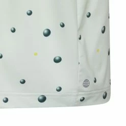 Junior Adidas Ball Printed Golf Polo Shirt HK7038 -golf gloves Shop Junior adidas Ball Printed Golf Polo Shirt HK7038 4
