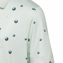 Junior Adidas Ball Printed Golf Polo Shirt HK7038 -golf gloves Shop Junior adidas Ball Printed Golf Polo Shirt HK7038 8