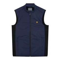 Lyle & Scott Full Zip Golf Gilet JK1380G -golf gloves Shop Lyle Scott Full Zip Golf Gilet JK 7
