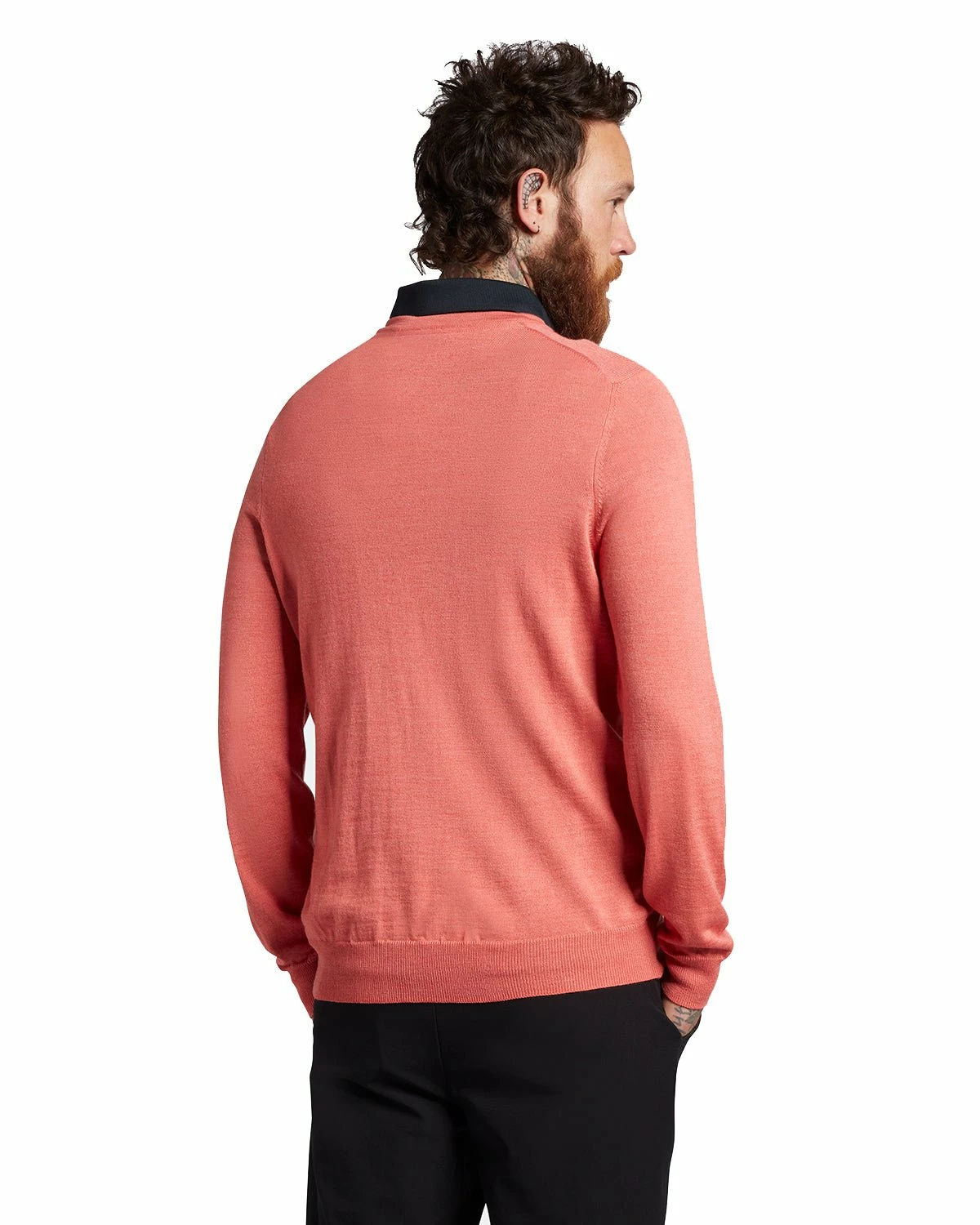 Lyle & Scott V-Neck Golf Pullover KN1040 2 Lyle & Scott V-Neck Golf Pullover KN1040 - Image 2