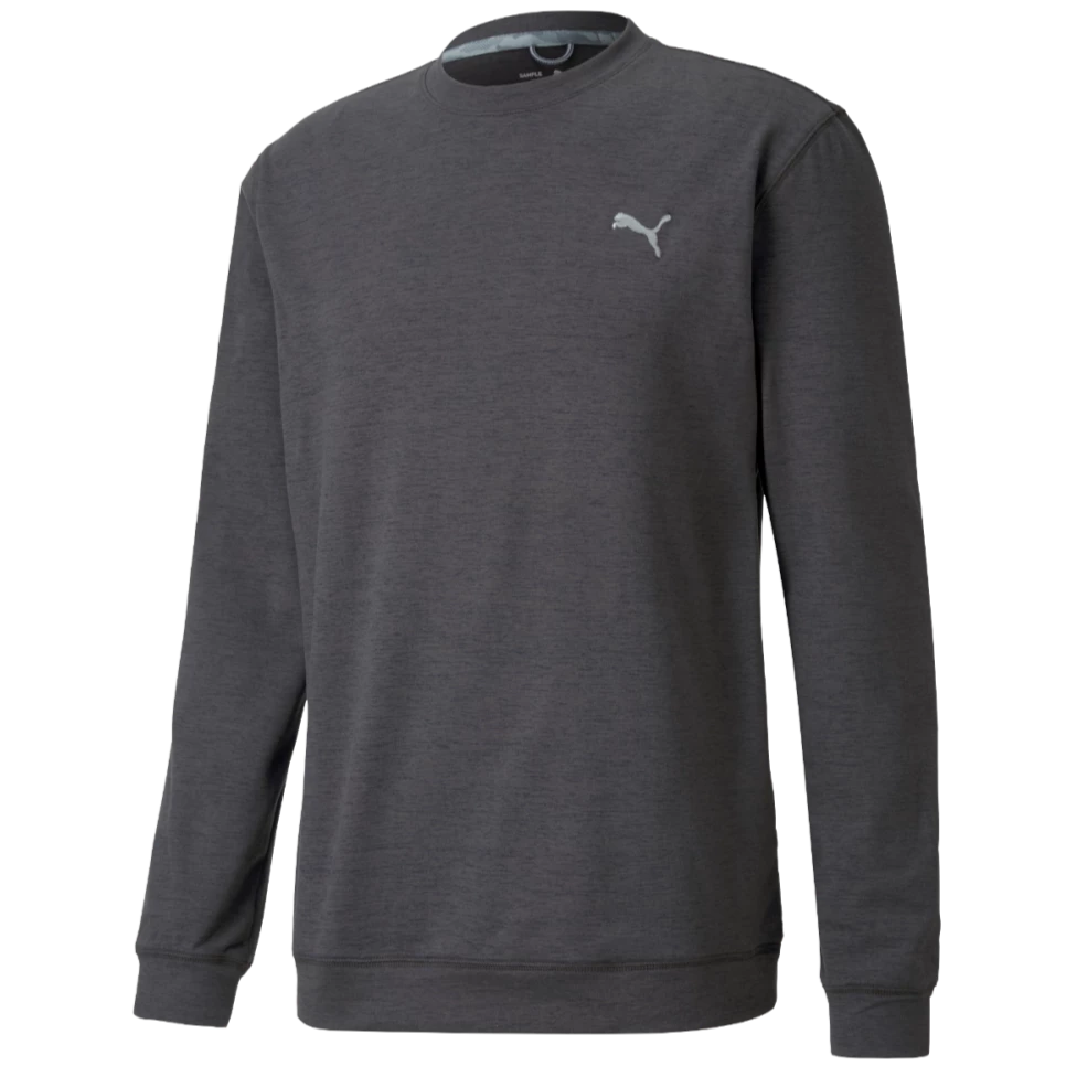 Puma Cloudspun Crew Neck Golf Sweater 597596 1 Puma Cloudspun Crew Neck Golf Sweater 597596