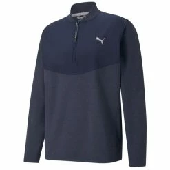 Puma Cloudspun Golf 1/4 Zip Midlayer 597588