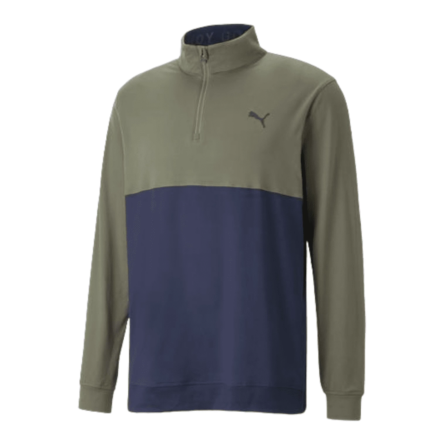 Puma Gamer Colour Block 1/4-Zip Golf Top 532985