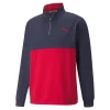 Puma Gamer Colour Block 1/4 Zip Golf Top 532985