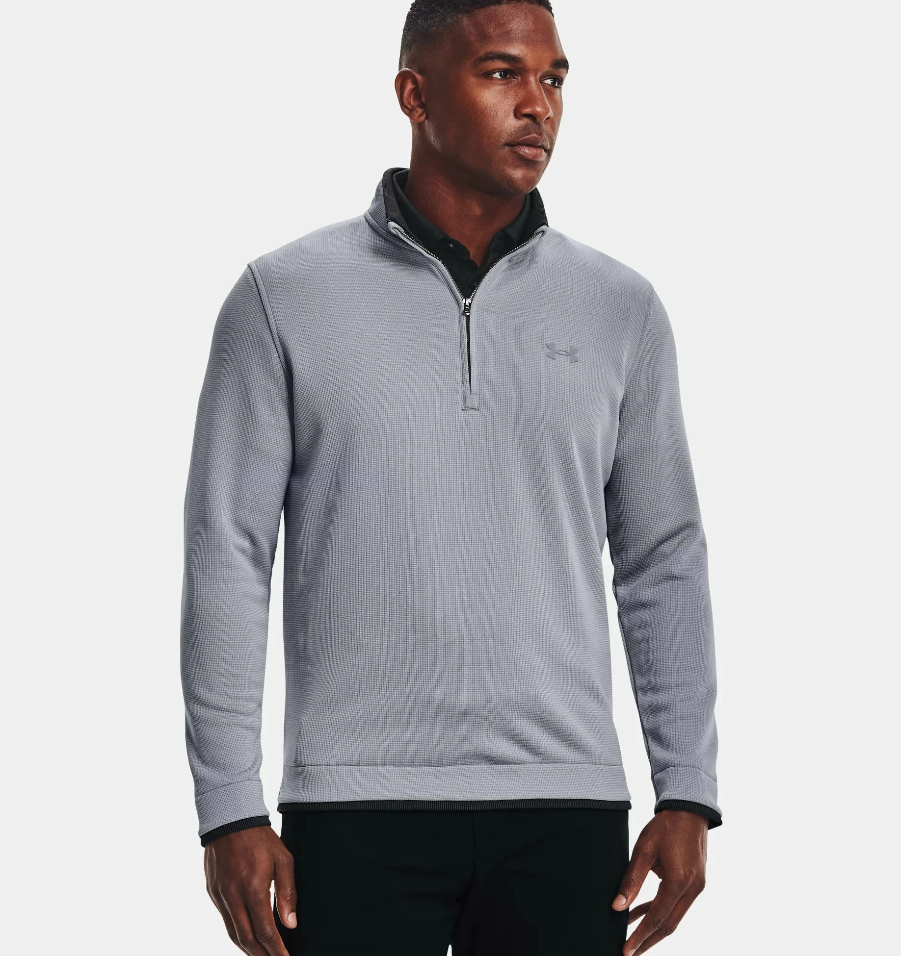 Under Armour 1/2-Zip Fleece Golf Sweater 1359971 3 Under Armour 1/2-Zip Fleece Golf Sweater 1359971 - Image 3