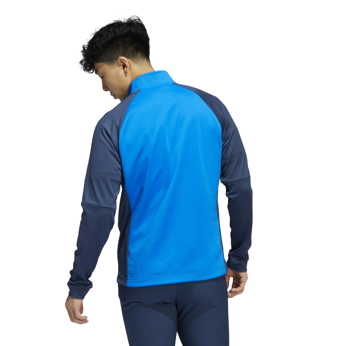 Adidas Colourblock Primegreen 1/4 Zip Golf Top HE5452 3 Adidas Colourblock Primegreen 1/4 Zip Golf Top HE5452 - Image 3