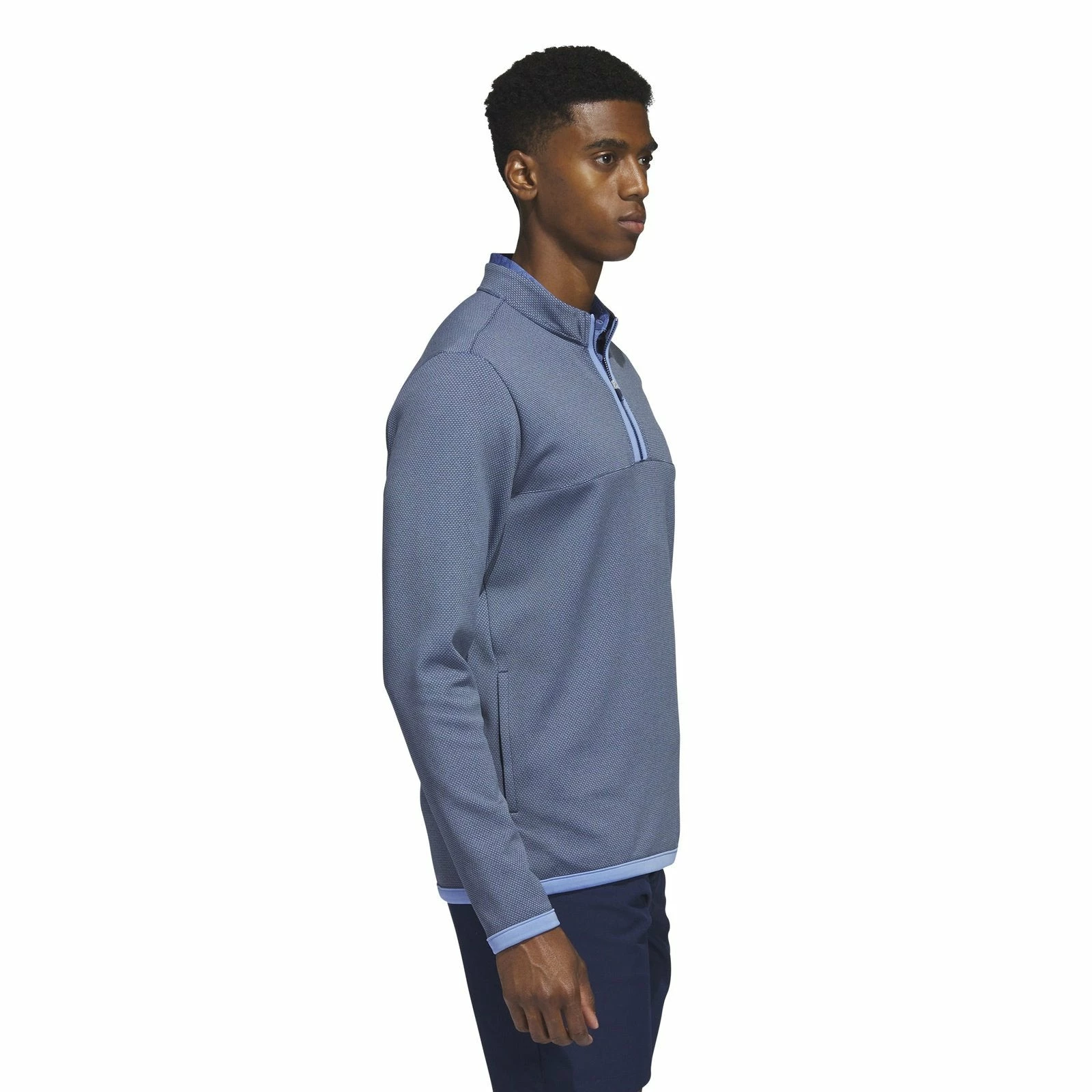 Adidas Microdot 1/4 Zip Golf Mid Layer HS7588 4 Adidas Microdot 1/4 Zip Golf Mid Layer HS7588 - Image 4