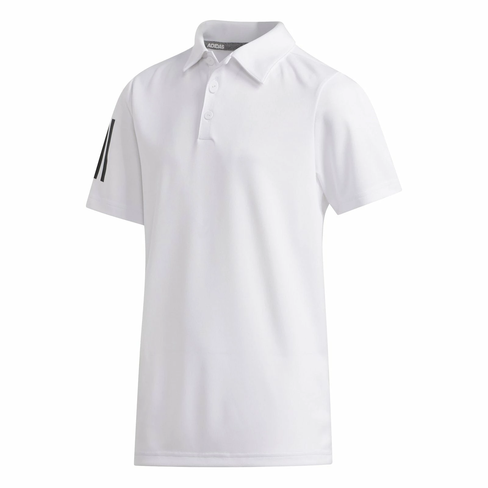 Adidas 3-Stripe Junior Golf Polo Shirt FI8673 1 Adidas 3-Stripe Junior Golf Polo Shirt FI8673
