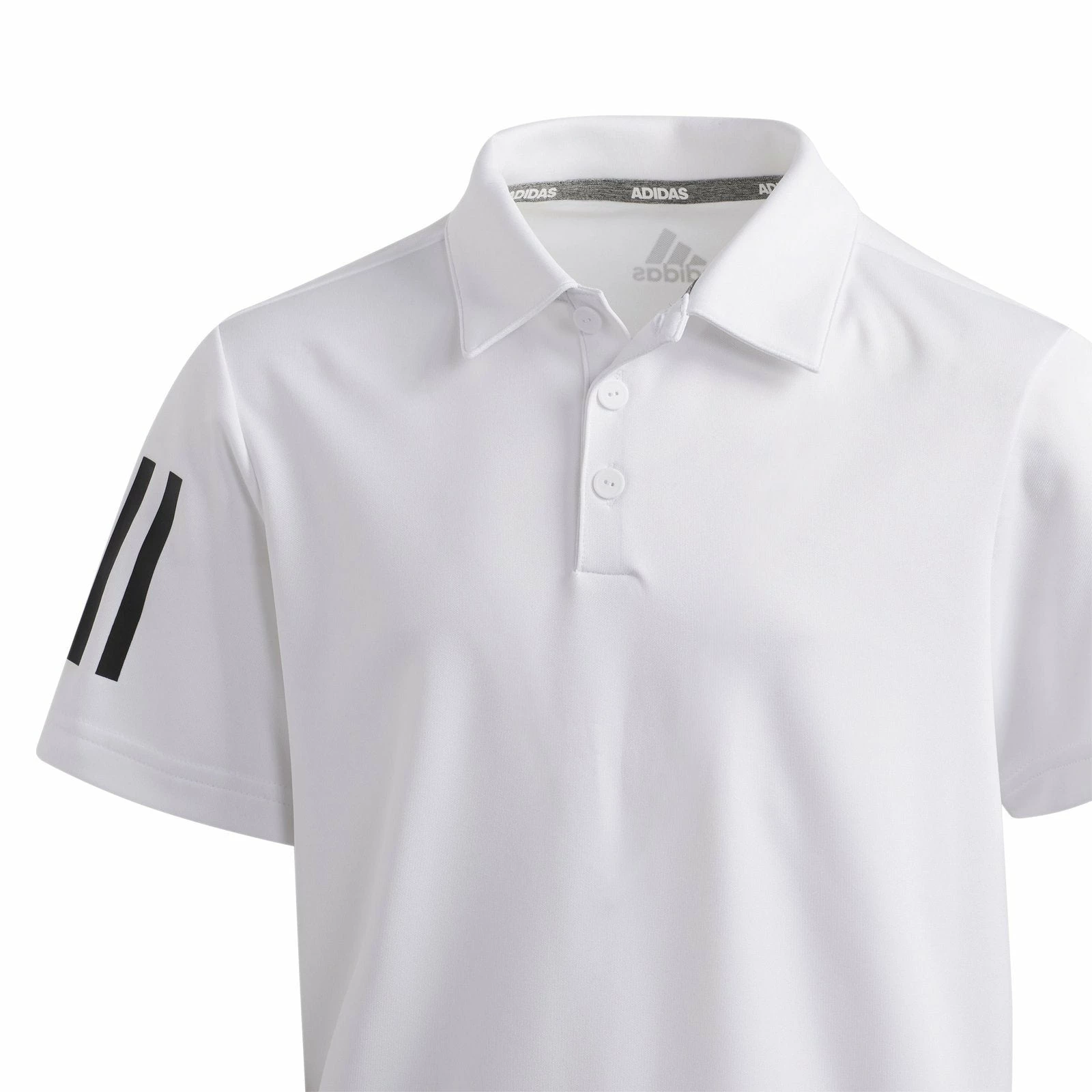 Adidas 3-Stripe Junior Golf Polo Shirt FI8673 3 Adidas 3-Stripe Junior Golf Polo Shirt FI8673 - Image 3