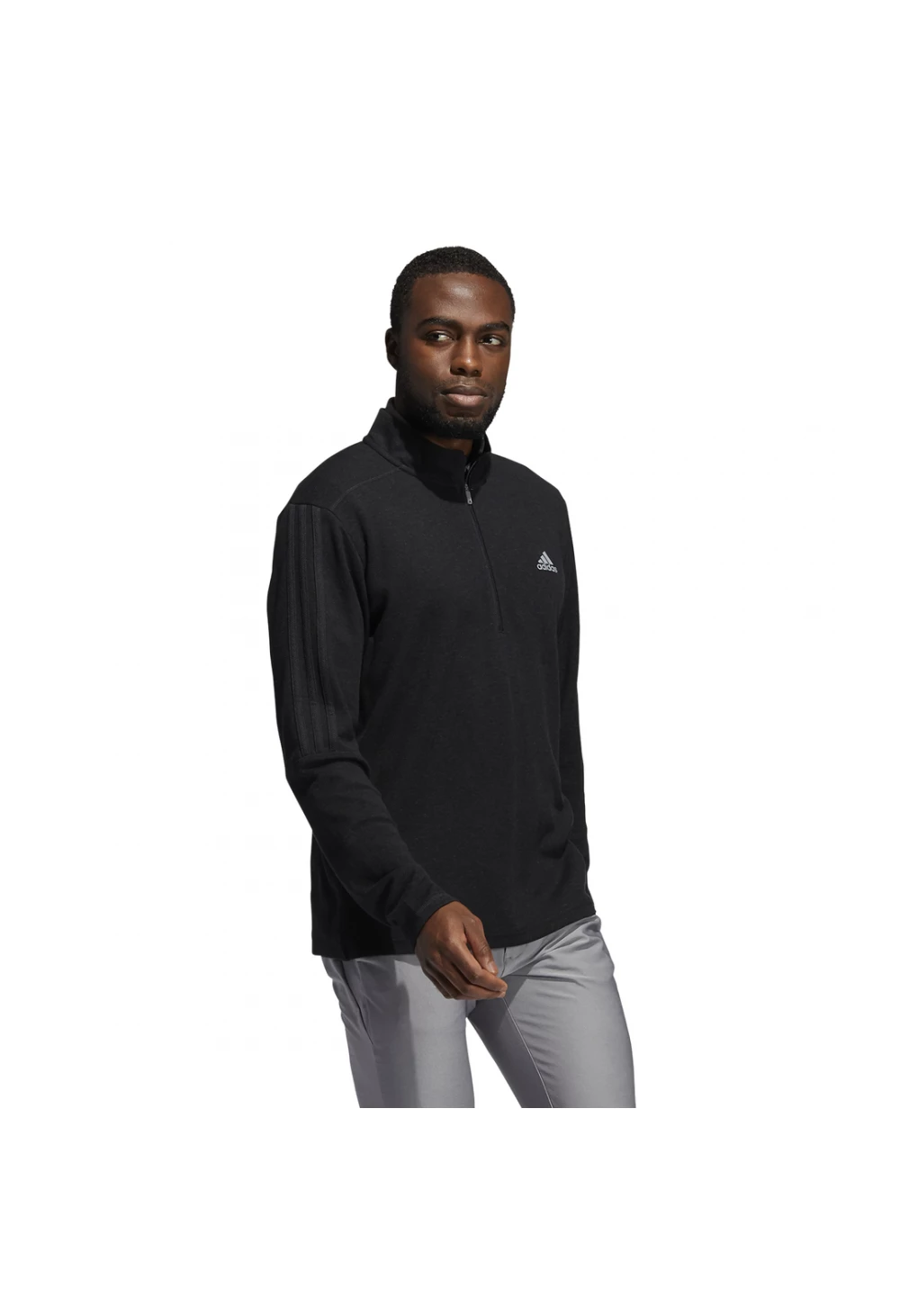 Adidas 3-Stripe 1/4 Zip Golf Pullover GH7051 4 Adidas 3-Stripe 1/4 Zip Golf Pullover GH7051 - Image 4