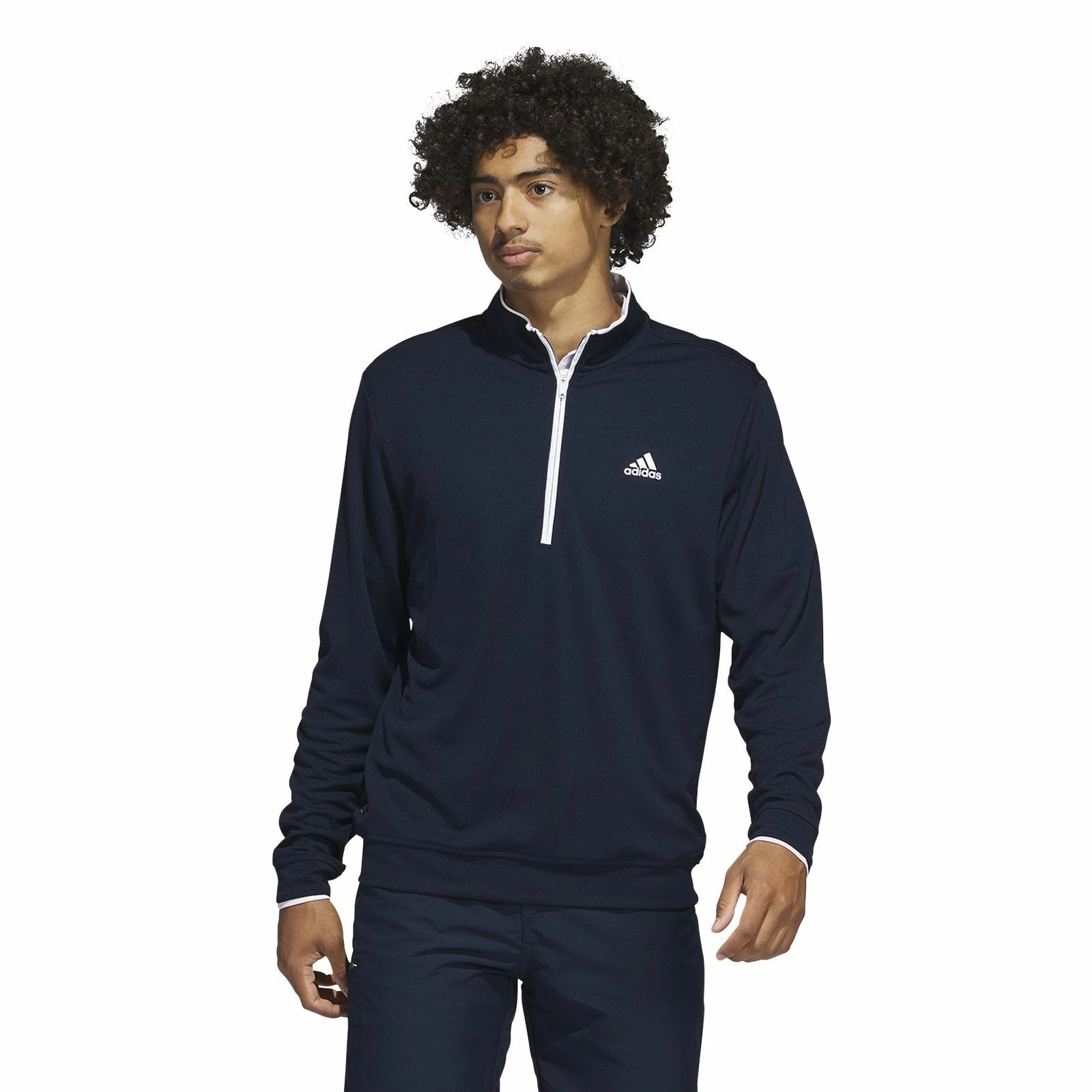 Adidas UPF Lightweight 1/4 Zip Golf Mid Layer HY5373 2 Adidas UPF Lightweight 1/4 Zip Golf Mid Layer HY5373 - Image 2